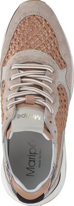 Maripé Damen-Sneaker aus Leder 101300907273 (Beige)