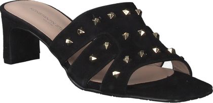 Konstantin Starke Damen-Pantoletten aus Leder 180002909610 (Schwarz)