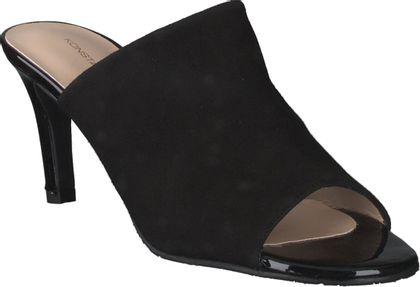 Konstantin Starke Damen-Pantoletten aus Leder 181002909622 (Schwarz)