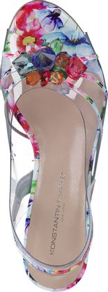 Konstantin Starke Damen-Sandalen 185781909555 (Weiß/Bunt)