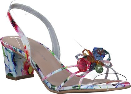 Konstantin Starke Damen-Sandalen 185781909555 (Weiß/Bunt)