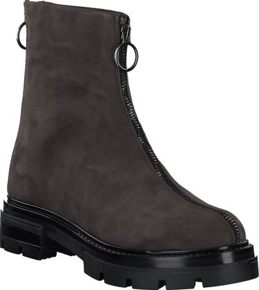 Paul Barritt Damen-Boots aus Leder 102402911768 (Grau)