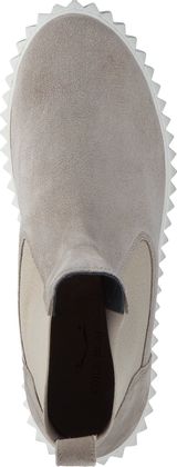 Voile Blanche Chelsea Boots für Damen aus Leder 102302968166 (Beige)