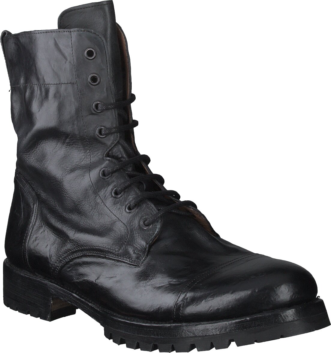 Cordwainer Herren-Schnürboots aus Leder 213001968626 (Schwarz) online  bestellen | Prange