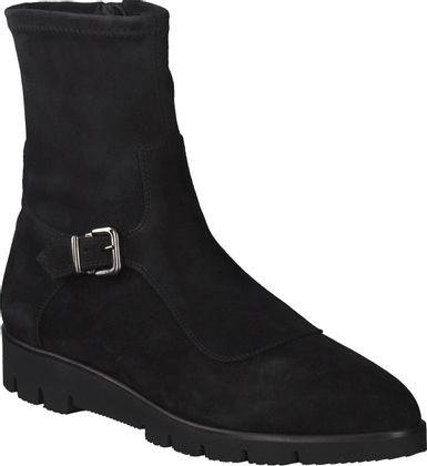 Trumans Damen-Stiefeletten aus Leder 102002969746 (Schwarz)