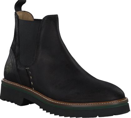 La Martina Chelsea Boots für Herren 213001968651 (Schwarz)