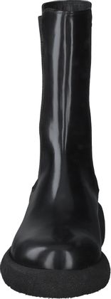 Trumans Chelsea Boots für Damen aus Leder 102001969722 (Schwarz)