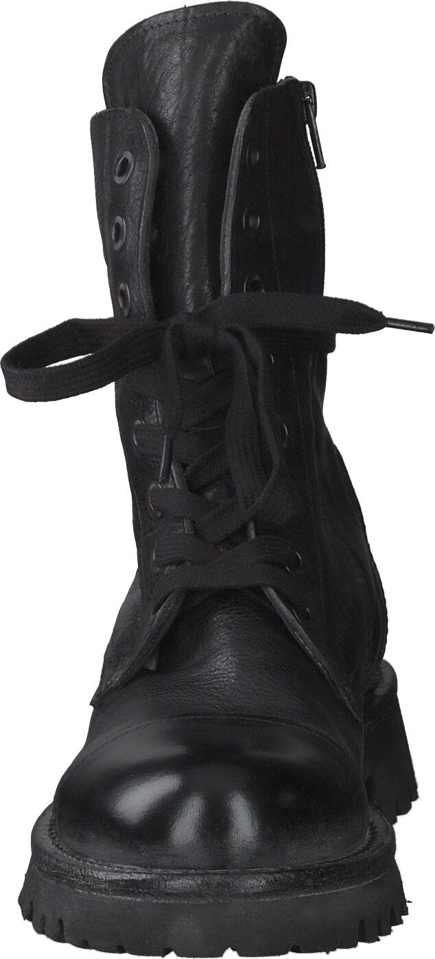 MOMA Damen-Schnürboots aus Leder 102001953350 (Schwarz) online 