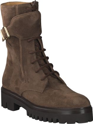 Trumans Damen-Schnürboots aus Leder 102202969667 (Braun)