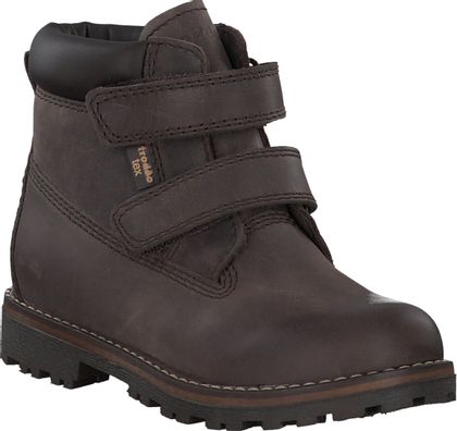 Froddo Gefütterte Klett-Boots für Kinder 391201933417 (Braun)