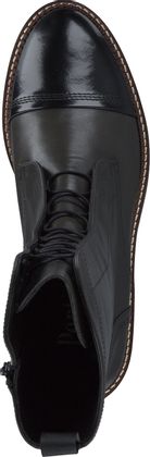 Pertini Damen-Schnürboots aus Leder 105691968468 (Oliv)