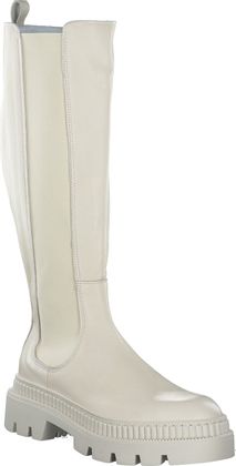 Shirley Mae Damen-Langschaftstiefel aus Leder 195301970803 (Beige)