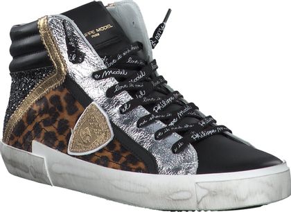 Philippe Model High Top Sneaker für Damen 102082911434 (Schwarz)