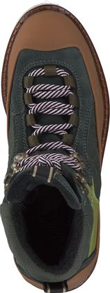 Scotch & Soda Damen-Schnürboots 192691968778 (Oliv/Bunt)