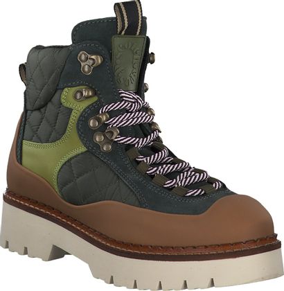 Scotch & Soda Damen-Schnürboots 192691968778 (Oliv/Bunt)