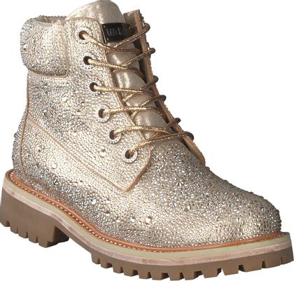 Eddie Rodriguez Damen-Schnürboots 102902970840 (Beige)