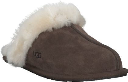 UGG Damen-Hausschuhe aus Leder 420202910946 (Braun)