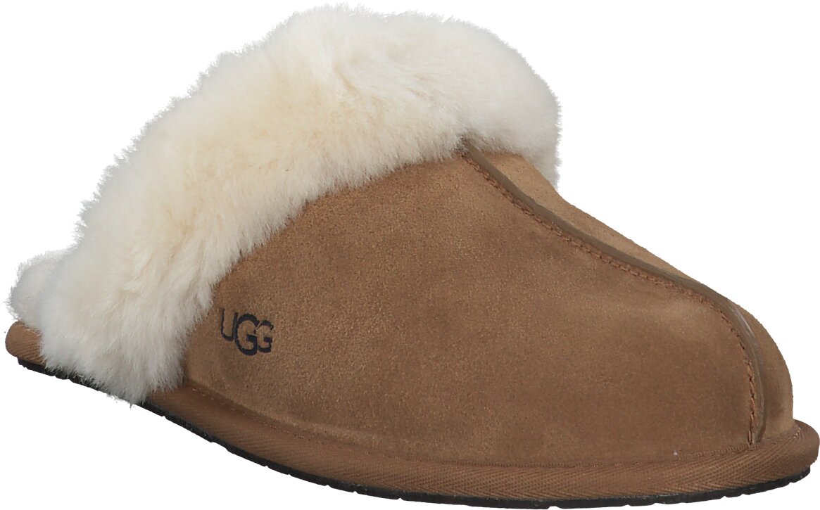 UGG Damen-Hausschuhe aus Leder 420222910934 (Braun) Bild 01