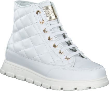 Candice Cooper Damen-Schnürboots aus Leder 102701967750 (Weiß)