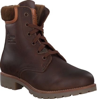 Panama Jack Gefütterte Damen-Schnürboots 192201967336 (Braun)