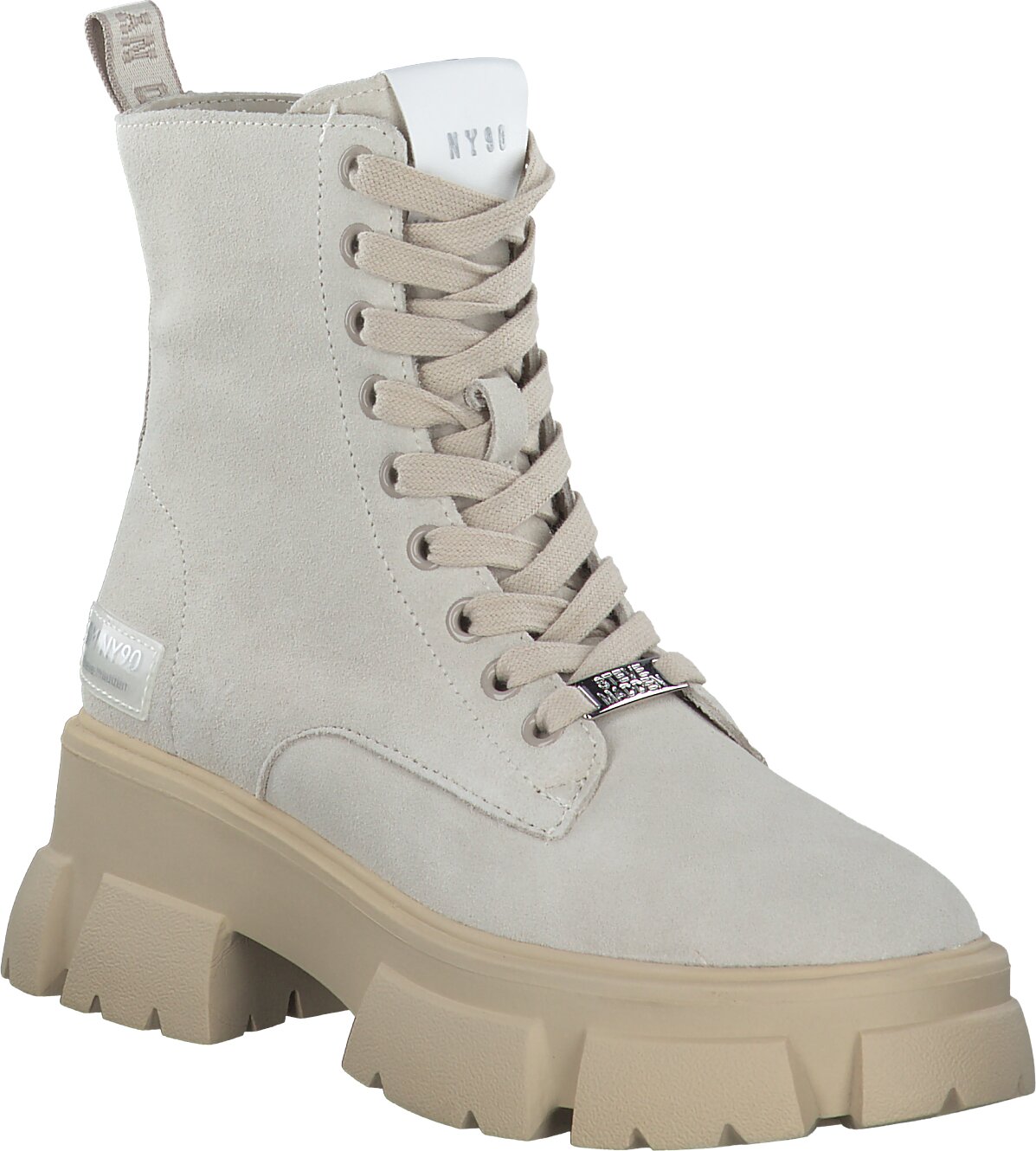 Steve Madden SM NY90 Damen-Schnürboots 102302967543 (Beige) online  