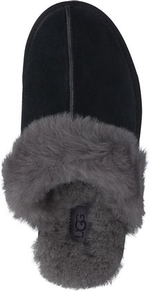 UGG Damen-Hausschuhe aus Leder 420002910958 (Schwarz)
