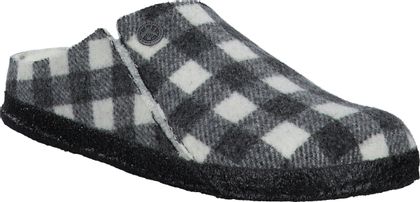 Birkenstock Damen-Hausschuhe 420807969400 (Schwarz/Weiß)