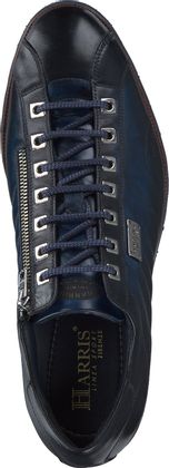 Harris Herren-Schnürschuhe aus Leder 244101954822 (Blau)