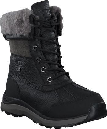 UGG Winter-Schnürboots für Damen 192001910909 (Schwarz)