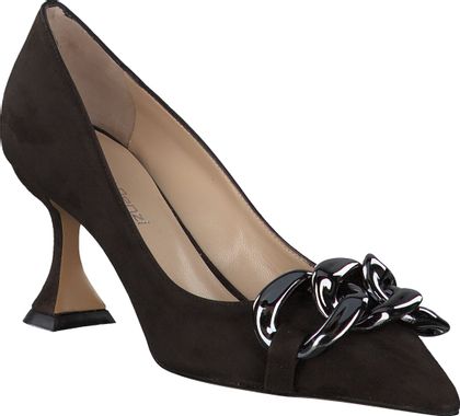 Gianni Renzi Klassische Pumps aus Leder 122202954077 (Braun)