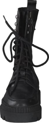 Shirley Mae Winter-Schnürboots aus Leder 192001962533 (Schwarz)