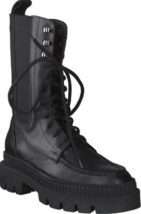 Shirley Mae Winter-Schnürboots aus Leder 192001962533 (Schwarz)