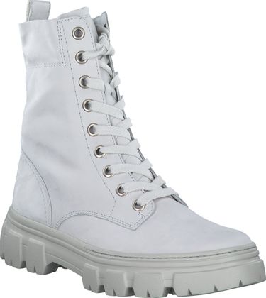 Paul Green Combat Boots für Damen 102702975965 (Creme)
