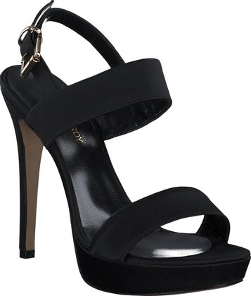 Phillip Hardy Plateau-Sandalen für Damen 183007980444 (Schwarz)