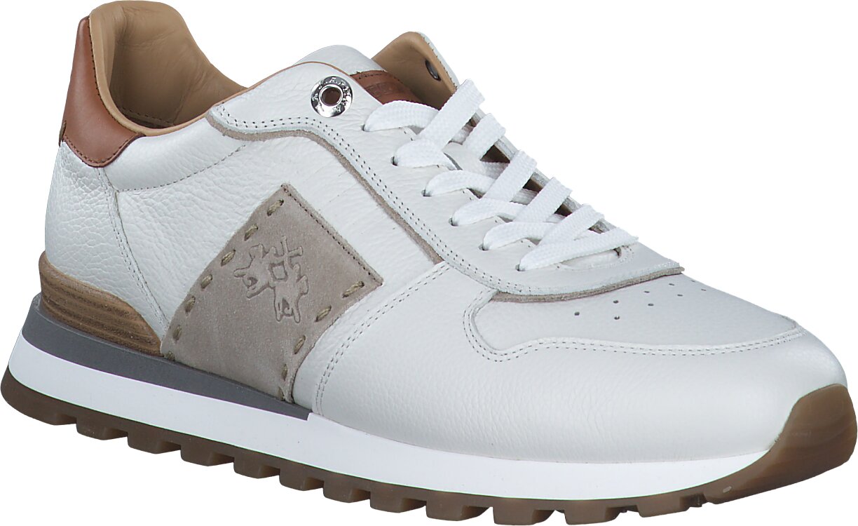 La Martina Herren-Sneaker aus Leder 244701974390 (Weiß) online 
