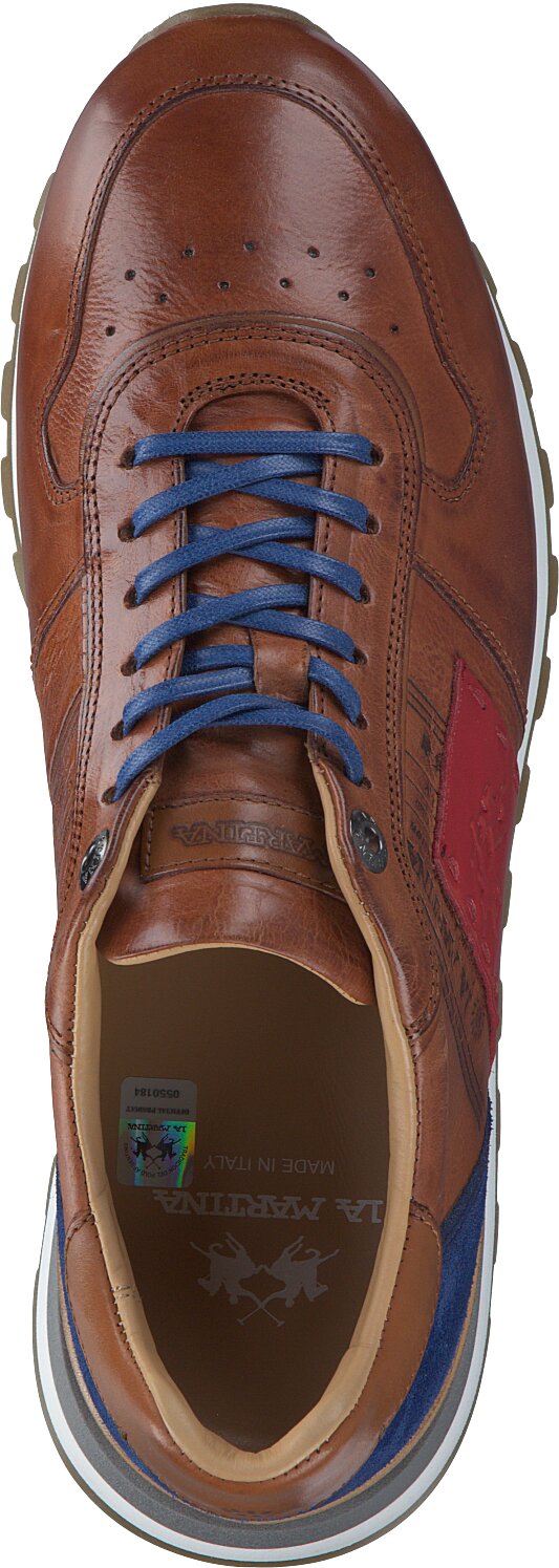 La Martina Herren-Sneaker aus Leder 244221974377 (Braun) online  