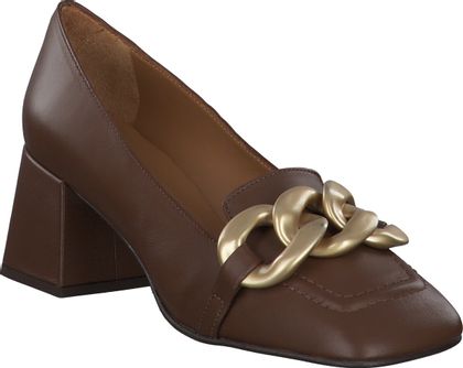 Phillip Hardy Damen-Pumps aus Leder 121201954743 (Dunkelbraun)