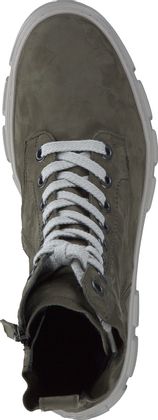Paul Green Damen-Schnürboots 102692975953 (Oliv)