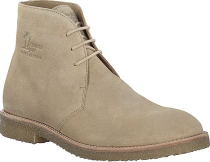 Panama Jack Herren-Schnürboots aus Leder 212302918933 (Beige)