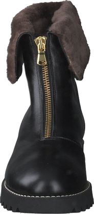 Attica Winter Boots für Damen aus Leder 198001743008 (Schwarz)