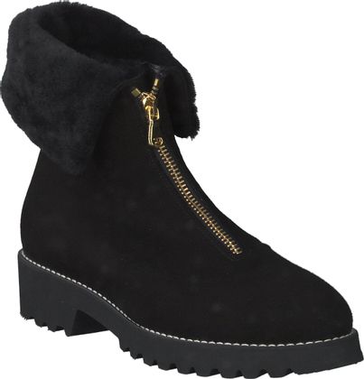 Attica Winter Boots für Damen aus Leder 198002742995 (Schwarz)