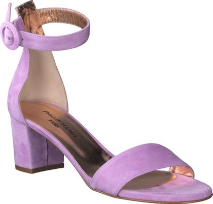 Phillip Hardy Damen-Sandalen aus Leder 185192980365 (Lila)