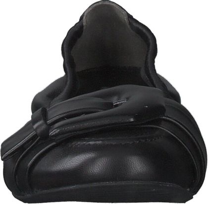 Kennel & Schmenger Damen-Ballerinas aus Leder 103001974122 (Schwarz)