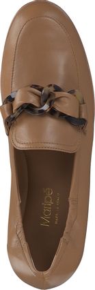 Maripé Damen-Slipper aus Leder 103221976696 (Braun)