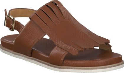 Trumans Damen-Sandalen aus Leder 184221979594 (Braun)