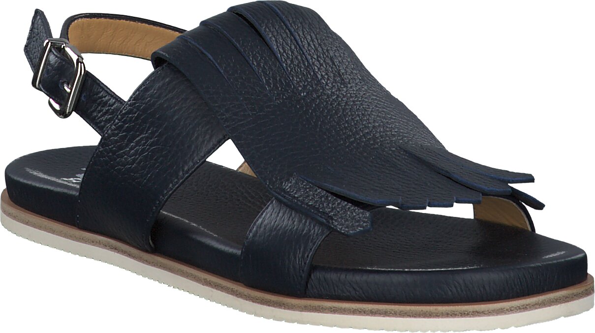 Trumans Damen-Sandalen aus Leder 184101979582 (Blau) online 