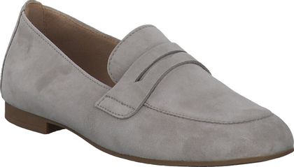 Gabor Damen-Slipper aus Leder 103302975370 (Grau/Braun)