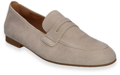 Gabor Damen-Slipper aus Leder 103302975370 (Grau/Braun)