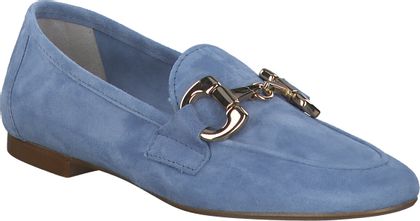 Phillip Hardy Damen-Slipper aus Leder 103142955681 (Blau)