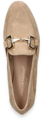 Phillip Hardy Damen-Slipper aus Leder 103302955693 (Beige)